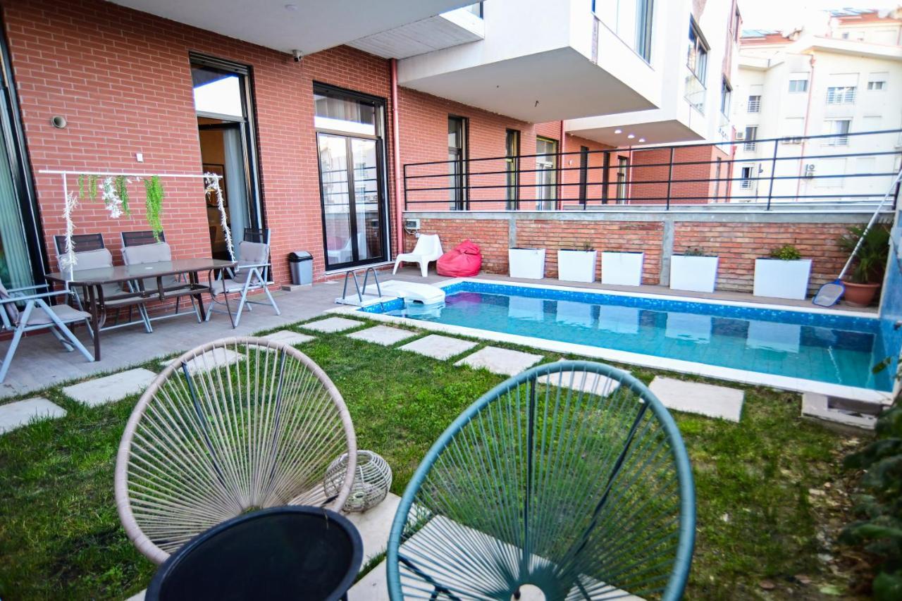 Stylish Two Bedroom House With Private Pool Tirana Esterno foto